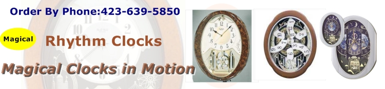 Rhythm Musical Clocks - Gala Rhythm Clock